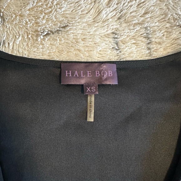 Hale Bob Black Dress with Gold Accents - Picture 2 of 10